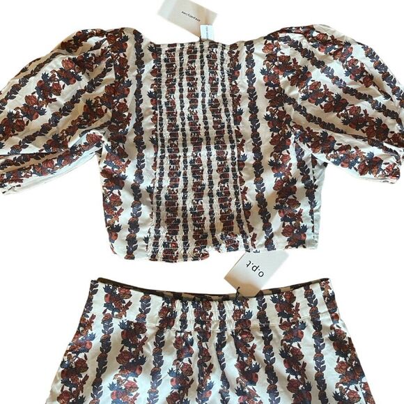 O.P.T NWT Cotton Linen Blend Sana Two Piece Set - Picture 11 of 11